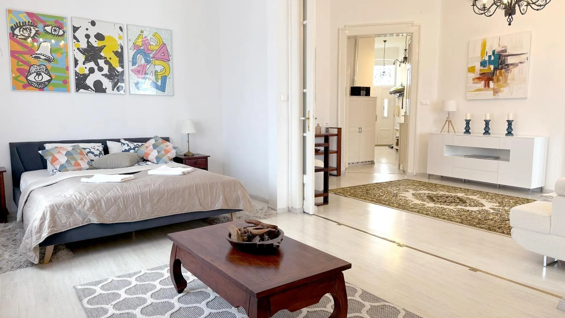 Elegant 125M2 Apartment In Center Of 부다페스트 헝가리